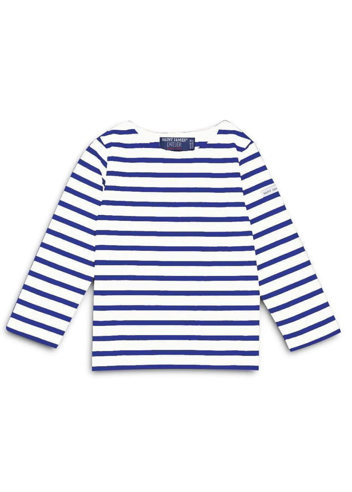 Saint James Sailor Striped Shirts|Sailor Striped Shirts*Minquiers striped sailor shirt for kids Neige/gitane