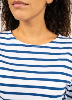 Saint James Sailor Striped Shirts|Sailor Striped Shirts*Minquiers unisex striped sailor shirt Neige/gitane