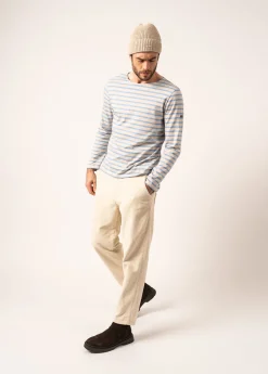 Saint James Sailor Striped Shirts*Minquiers unisex striped sailor shirt Naturel/oxygene