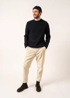 Saint James Sailor Jumpers|Sailor Jumpers*Moirans Wool Sailor Jumper Navy