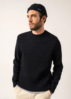 Saint James Sailor Jumpers|Sailor Jumpers*Moirans Wool Sailor Jumper Navy