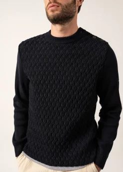 Saint James Sailor Jumpers|Sailor Jumpers*Moirans Wool Sailor Jumper Navy