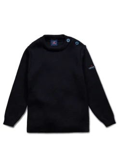 Saint James Sailor Jumpers*Moussaillon sailor jumper for babies Navy