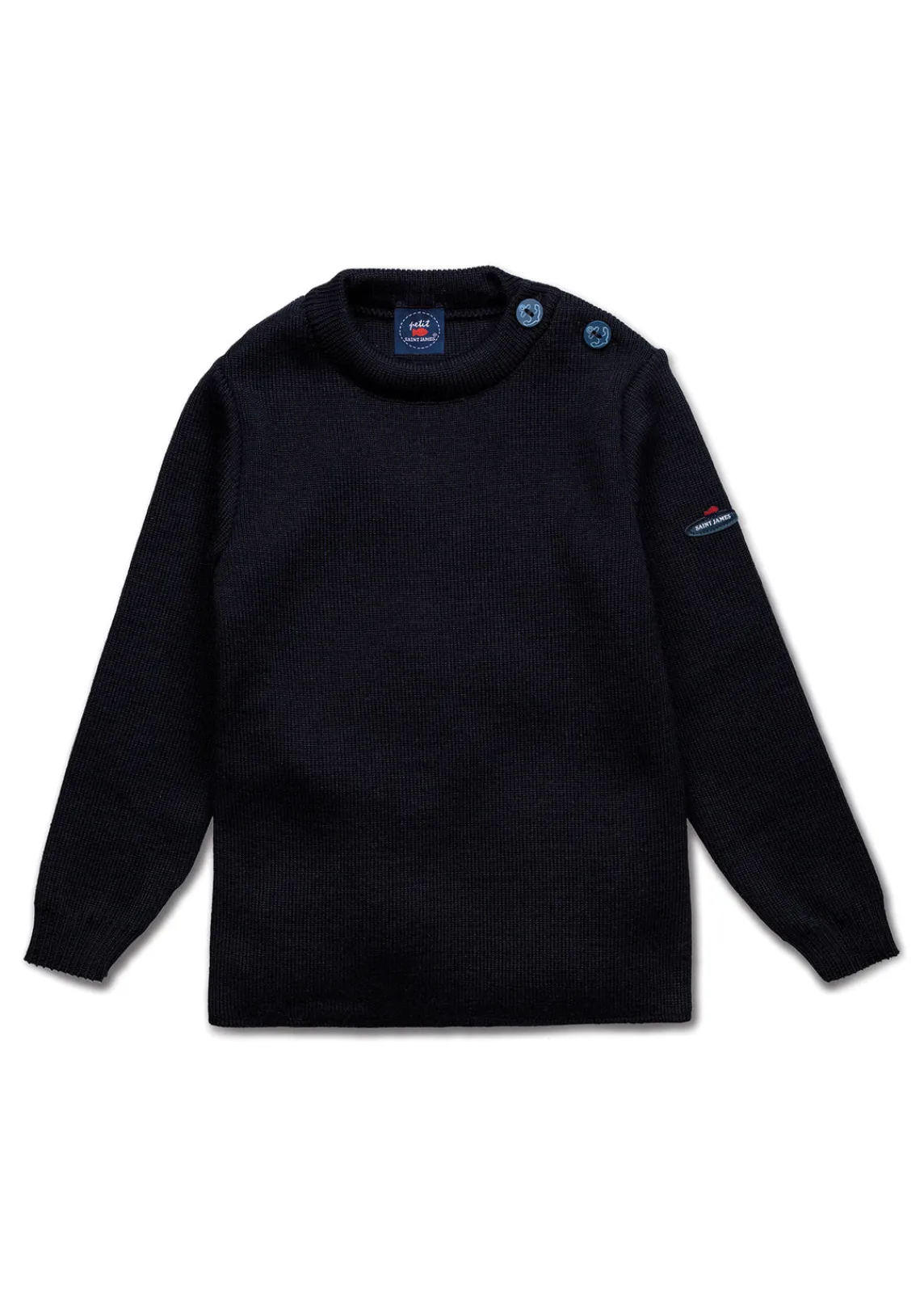 Saint James Sailor Jumpers*Moussaillon sailor jumper for babies Navy