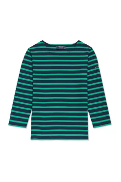 Saint James Sailor Striped Shirts|Sailor Striped Shirts*Méridien striped sailor shirt Navy/trefle
