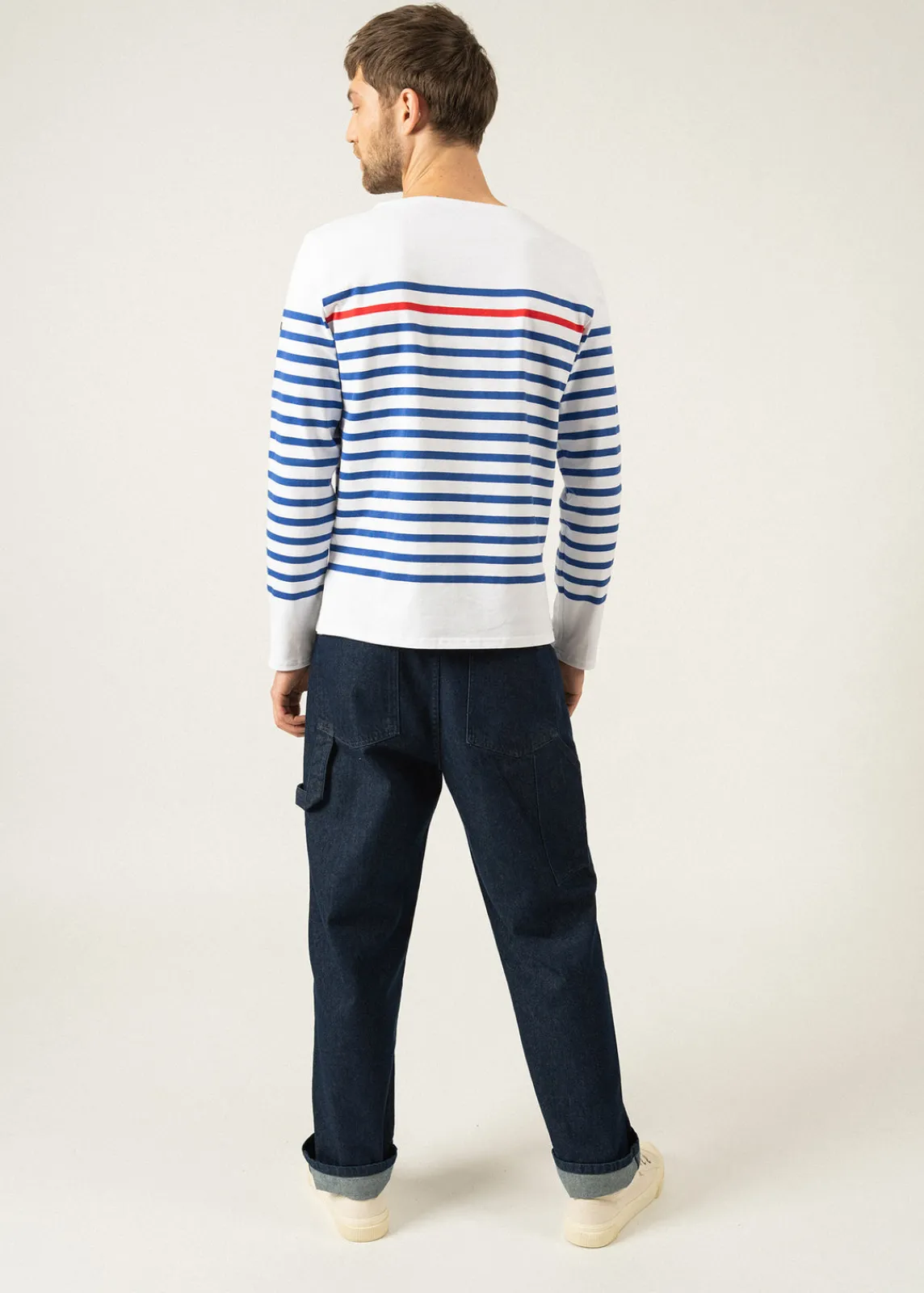 Saint James Sailor Striped Shirts|Sailor Striped Shirts*Naval authentic striped sailor shirt Neige/gitane/tulipe