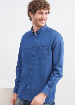 Saint James Shirts*New Lambert shirt Denim
