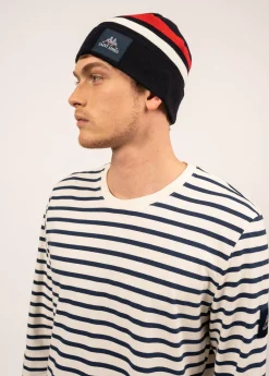 Saint James Sailor Striped Shirts|Sailor Striped Shirts*Normands cotton sailor striped shirt Ecru/marine