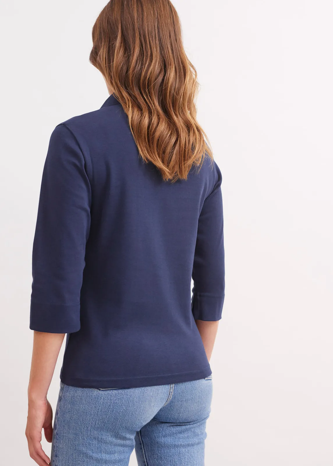 Saint James Tops & Polos*Oléron polo shirt Marine
