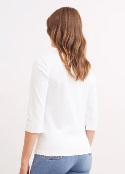Saint James Tops & Polos*Oléron polo shirt Blanc