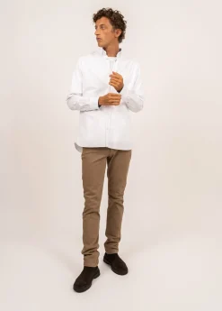 Saint James Shirts*Oran classic shirt Blanc