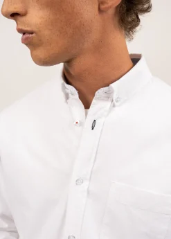 Saint James Shirts*Oran classic shirt Blanc