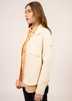 Saint James Jumpers, Cardigans, Jackets*Orthez short jacket Ecume