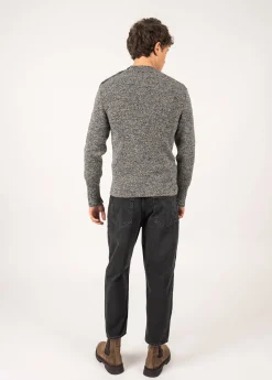 Saint James Sailor Jumpers|Sailor Jumpers*Paris plain sailor jumper Navy/ecru