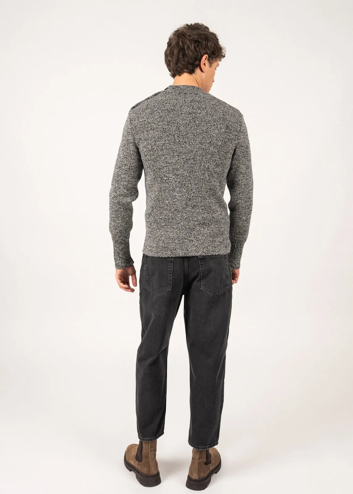 Saint James Sailor Jumpers|Sailor Jumpers*Paris plain sailor jumper Navy/ecru