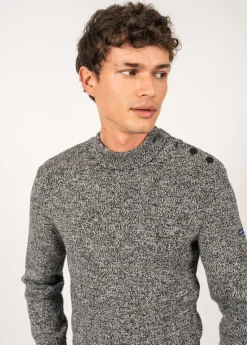 Saint James Sailor Jumpers|Sailor Jumpers*Paris plain sailor jumper Navy/ecru