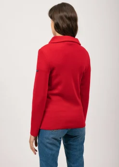 Saint James Jumpers, Cardigans, Jackets*Passerelle trucker jumper Tulipe