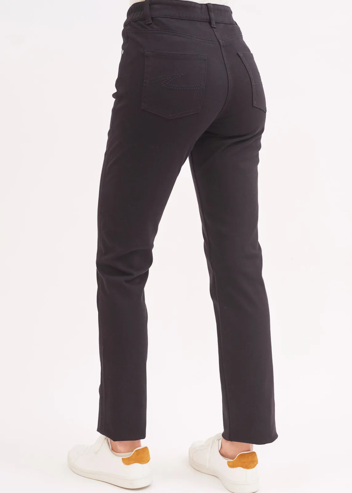 Saint James Trousers & Shorts*Patricia straight jeans Noir