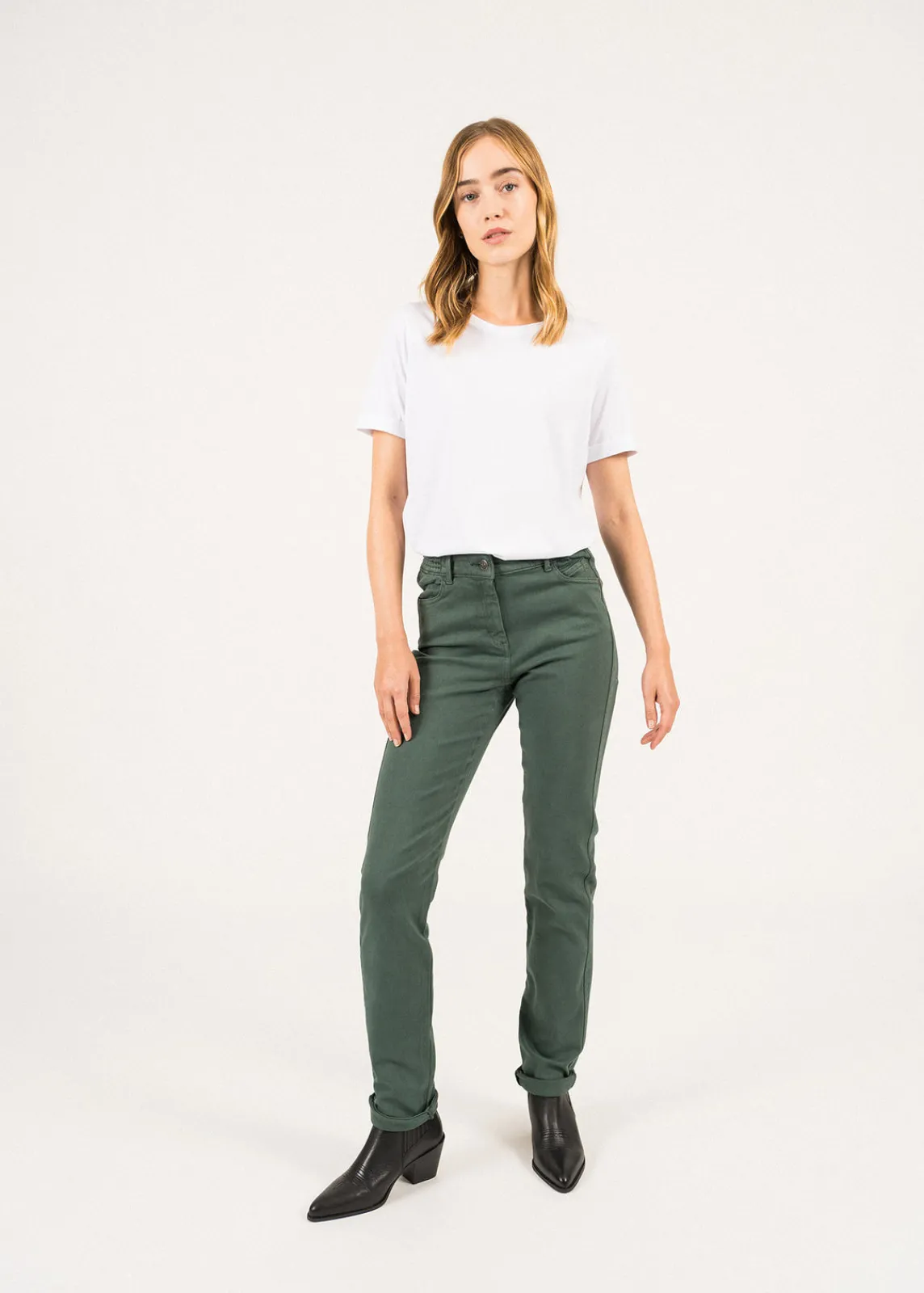Saint James Trousers & Shorts*Patricia straight pants Vegetal