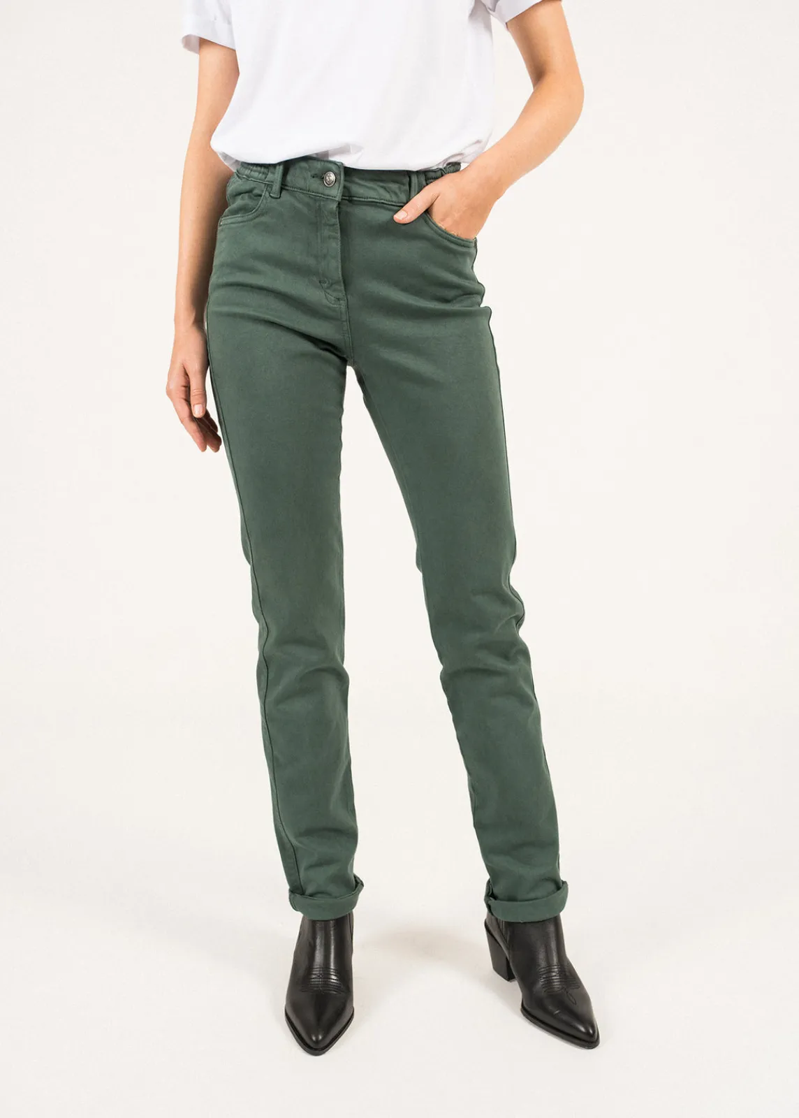 Saint James Trousers & Shorts*Patricia straight pants Vegetal