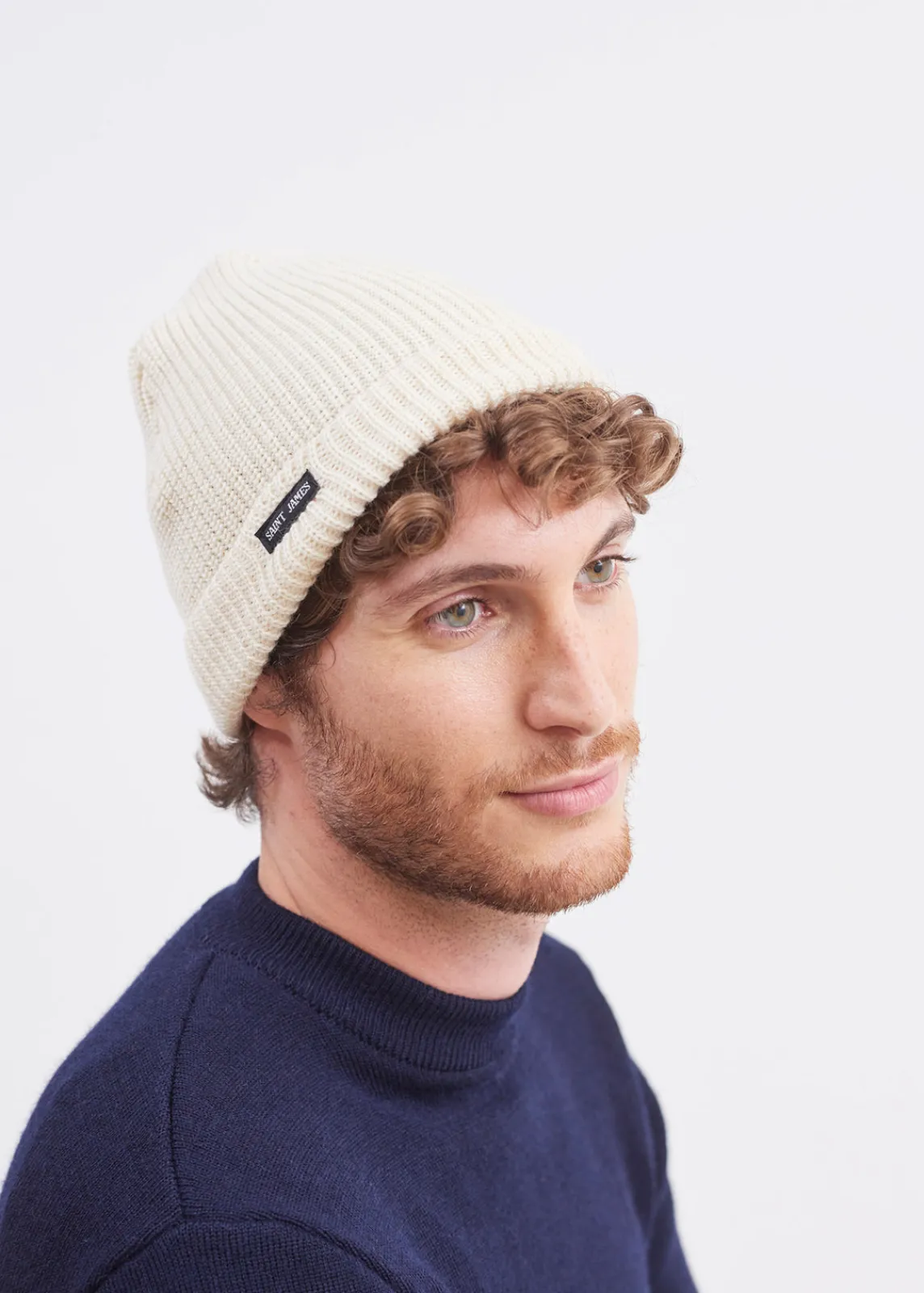 Saint James Hats & Beanies*Perle hat Ecru