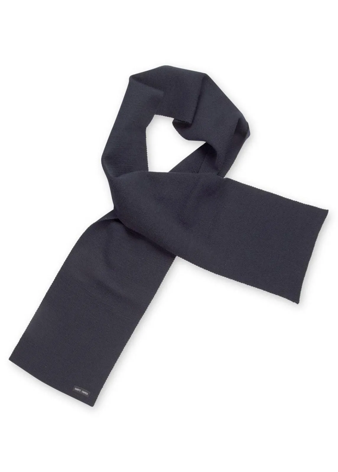 Saint James Accessories*Plain scarf Marine