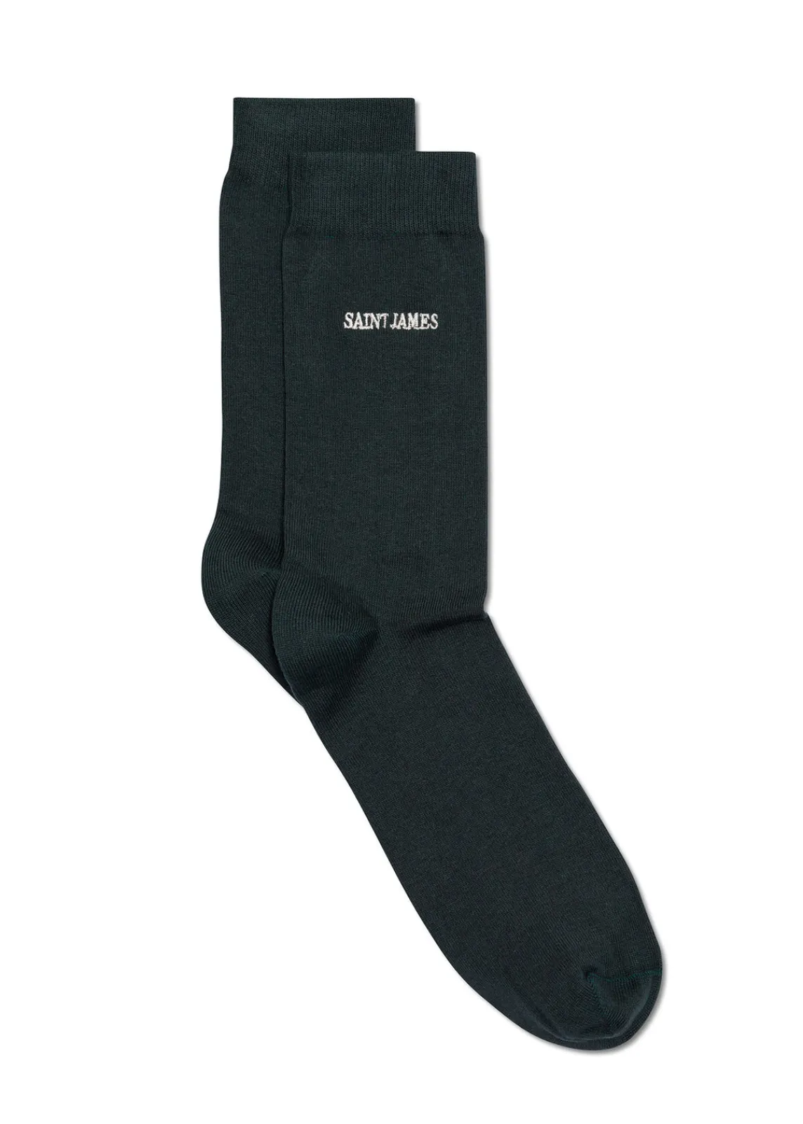 Saint James Shoes & Socks*Plain socks with '' embroidery Vegetal
