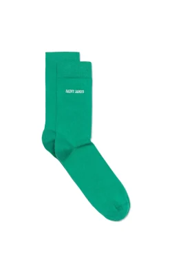 Saint James Shoes & Socks*Plain socks with '' embroidery Trefle