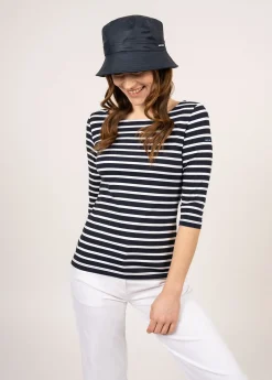 Saint James Accessories*Rain bucket hat Marine