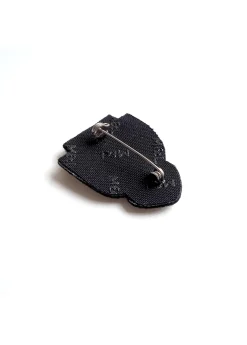 Saint James Brooches*Raincoat embroidered brooch Or