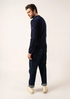 Saint James Sailor Jumpers|Sailor Jumpers*Rives sailor jumper in wool Insigne/oxygene