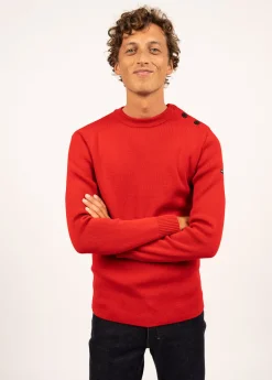 Saint James Sailor Jumpers|Sailor Jumpers*Rochefort sailor jumper Rouge