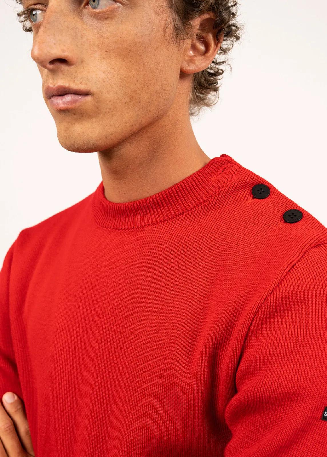 Saint James Sailor Jumpers|Sailor Jumpers*Rochefort sailor jumper Rouge