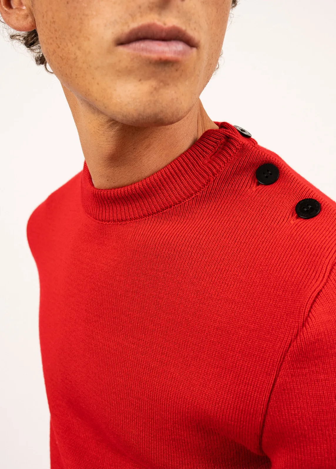 Saint James Sailor Jumpers|Sailor Jumpers*Rochefort sailor jumper Rouge