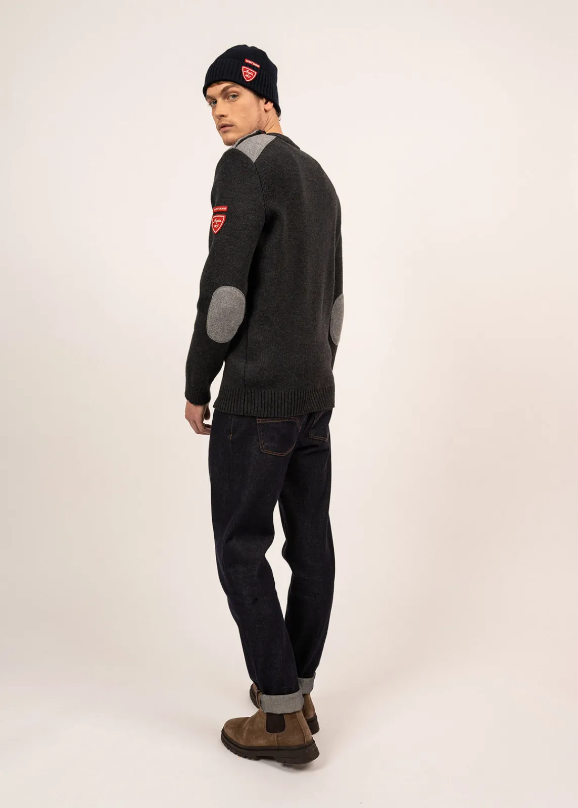 Saint James Sailor Jumpers|Sailor Jumpers*Sailor jumper Moraine Arpin Anthracite
