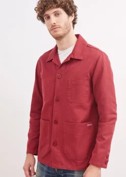 Saint James Shell Jackets & Raincoats*Sirocco fisherman's jacket Brique