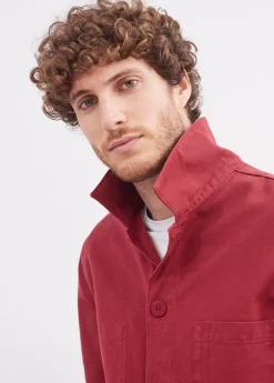 Saint James Shell Jackets & Raincoats*Sirocco fisherman's jacket Brique