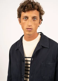 Saint James Shell Jackets & Raincoats*Sirocco fisherman's jacket Marine