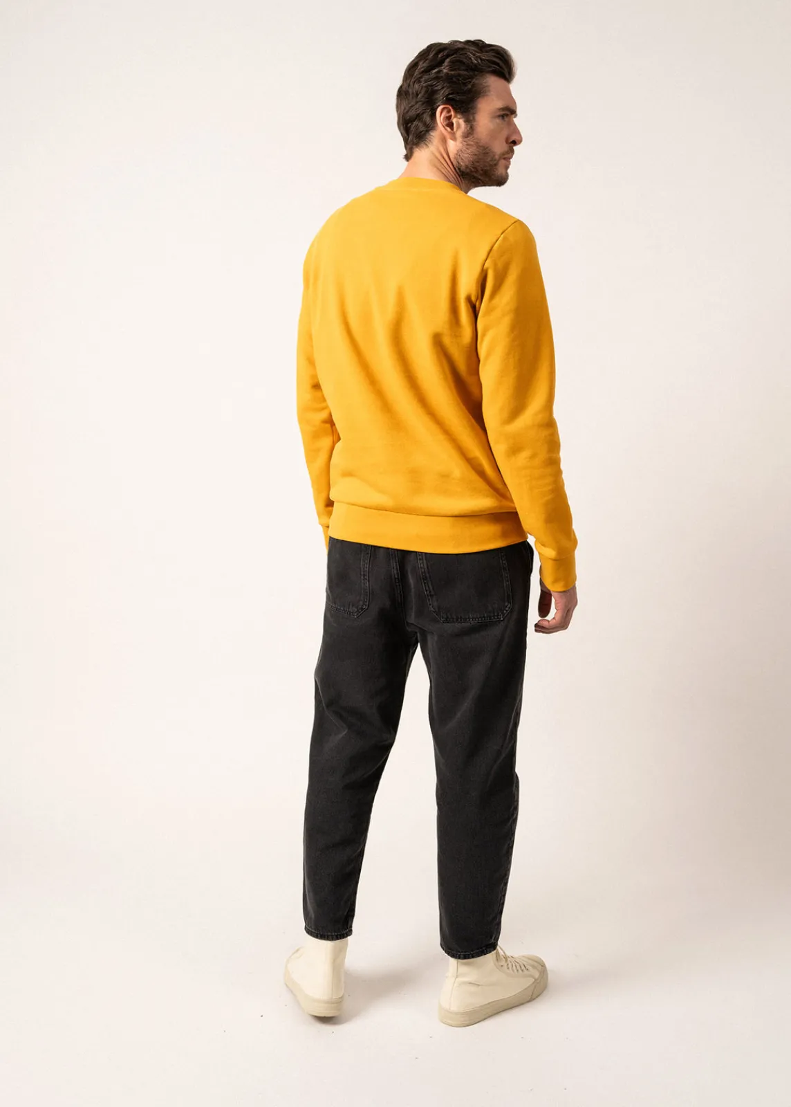 Saint James Jumpers & Cardigans*Solal sweatshirt Ambre/ecume