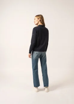 Saint James Tops & Polos*Soline Cotton Polo Shirt Amiral
