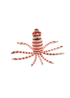Saint James Soft Toys*Squid soft toy Ecru/tulipe