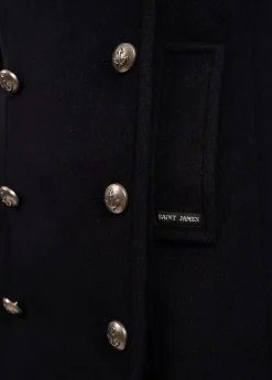 Saint James Coats & Peacoats*St Briac peacoat Navy