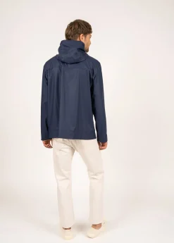 Saint James Shell Jackets & Raincoats*St Diego hooded raincoat Marine
