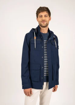 Saint James Shell Jackets & Raincoats*St Donald waterproof parka Marine