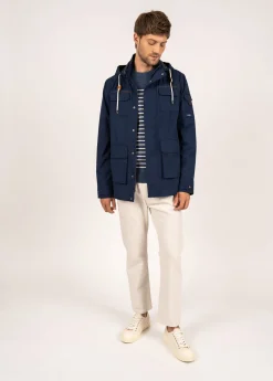 Saint James Shell Jackets & Raincoats*St Donald waterproof parka Marine