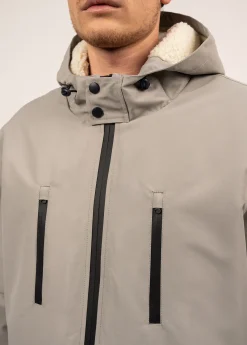 Saint James Coats*St Gaetan waterproof parka Gris