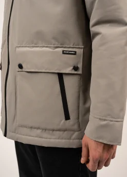 Saint James Coats*St Gaetan waterproof parka Gris