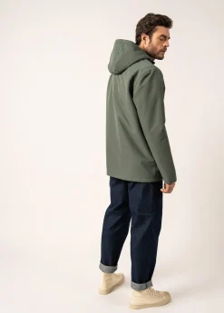 Saint James Coats*St Gaetan waterproof parka Vegetal