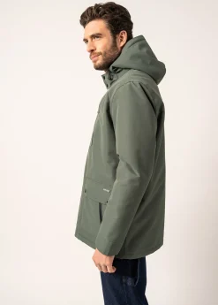 Saint James Coats*St Gaetan waterproof parka Vegetal