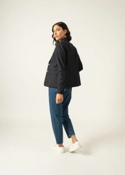 Saint James Jumpers, Cardigans, Jackets*Ste Cécile blazer jacket Navy
